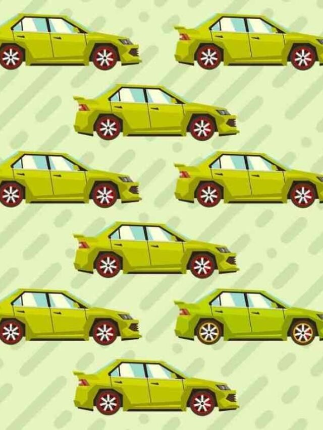 Optical Illusion Vision Test: in 5 seconds, identify the distinct car in the image!
